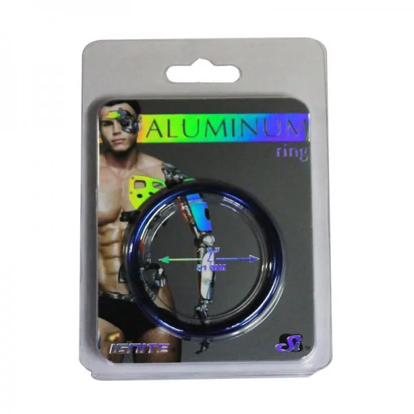 Aluminum Ring - Cobalt Blue 2.0"