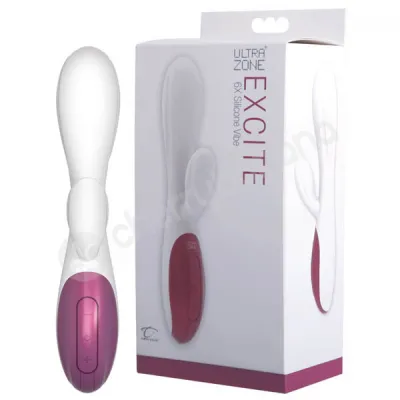 Ultrazone Excite White Rechargeable Vibrator