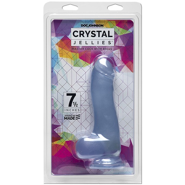 7'' Thick Translucent Cock + Balls