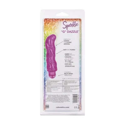 Sparkle g Dazzle Purple 6 Inch