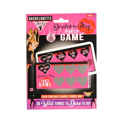 Bachelorette Scratch Play Tickets 12 Pack
