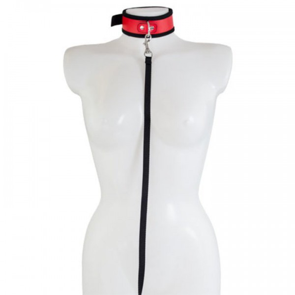 Bondara Red Collar and Leash — image 4 of 4