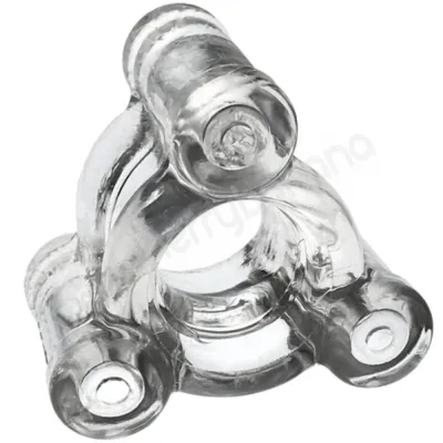 Oxballs Buzz Squeeze Ballsack Intense Triple 360 Clear Ball stretcher Vibe