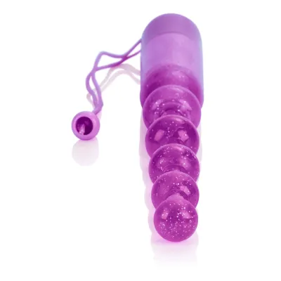 Vibrating Pleasure Beads Purple