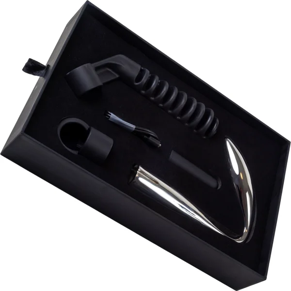 L'Acier Reverb Stainless Steel Waterproof Rechargeable Vibrating Anal Plug