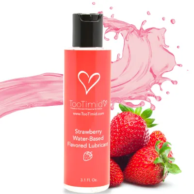 Kissable Oral Sex Lubricant Sugar Free Strawberry Flavored Lube