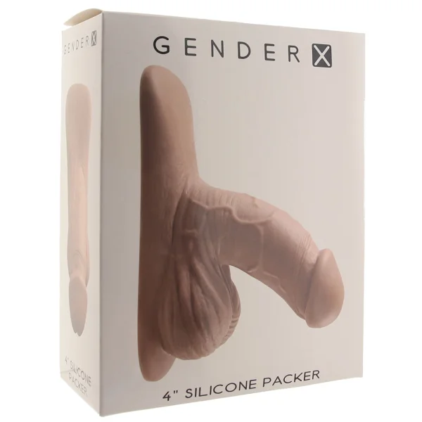 Gender X 4" Silicone Penis Packer - Light