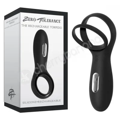 The Rechargeable Torpedo Vibrating Cock Ring