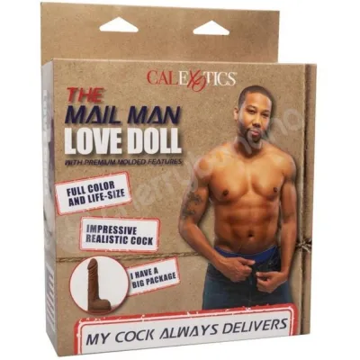 Calexotics The Mail Man Love Doll Life Like Inflatable With Butthole Dong