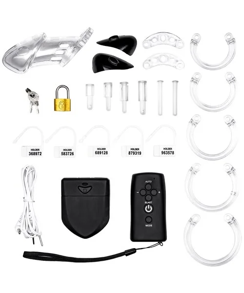 Sex Sparks X-Static E-Stim Remote Control Cock Cage — image 7 of 9