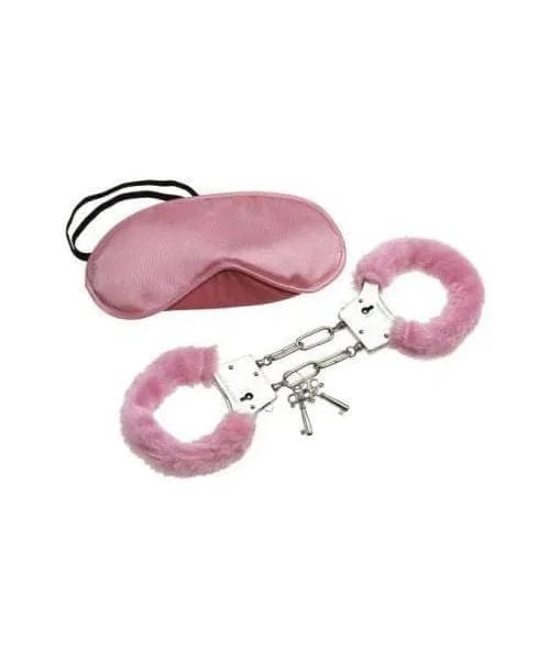 Pleasure Cuffs With Satin Mask