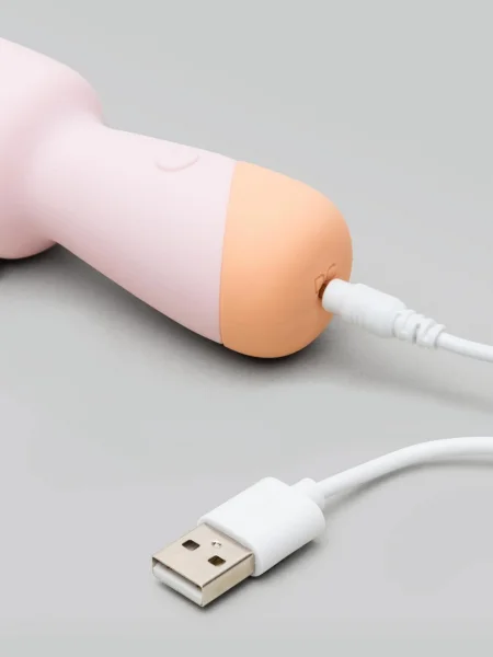 Vush Peachy Rechargeable Silicone Mini Wand Massager