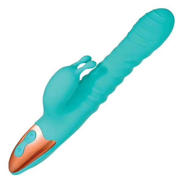 Adam & Eve Heat Me Up Warming Rabbit Thruster Vibrator