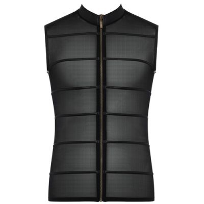 Powernet Shirt With Wetlook Stripes Small