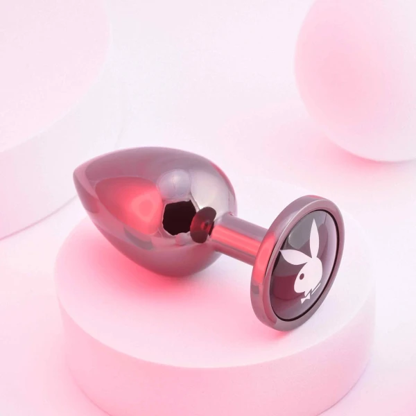Playboy Pleasure Tux Aluminum Alloy Anal Plug - Large