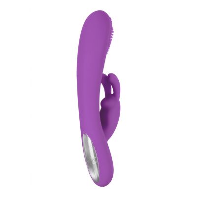 Embrace 8482 Massaging Rabbit Purple Using A Rabbit Vibrator