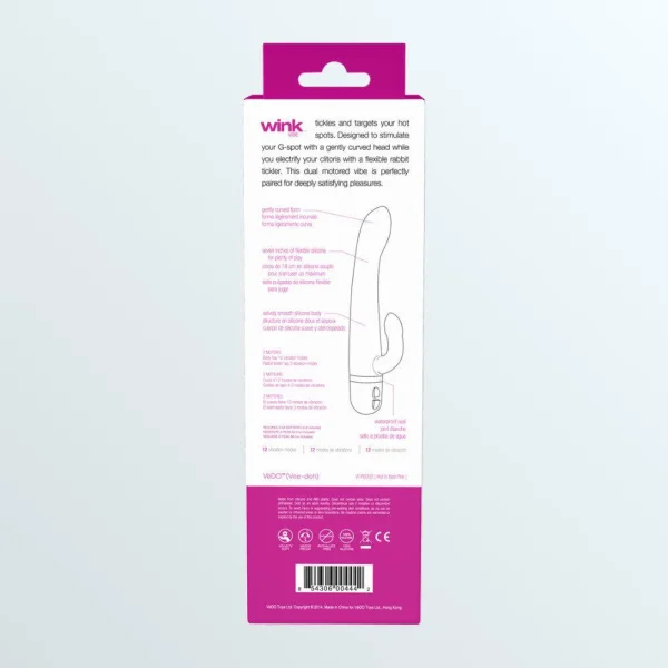 VeDO Wink Rabbit Vibe - Hot Pink