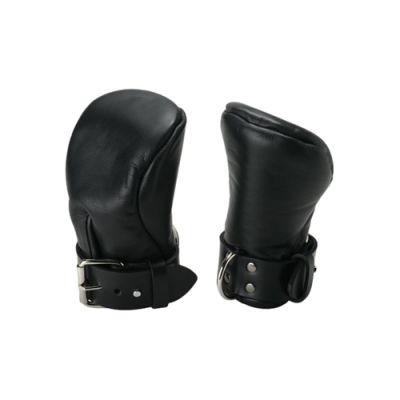 Strict Leather Deluxe Padded Fist Mitts S M