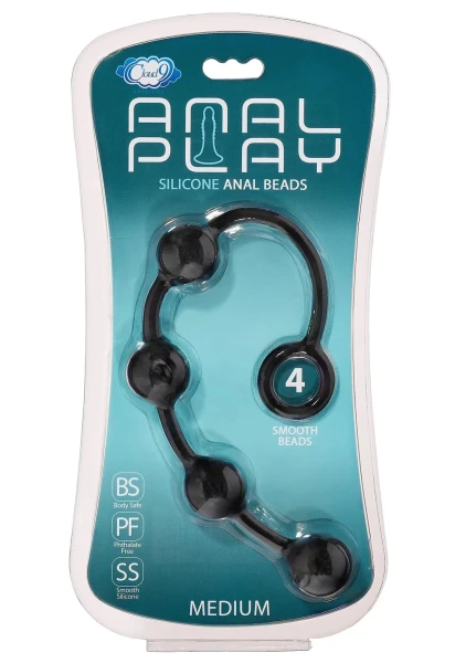 Silicone Anal Beads - Medium