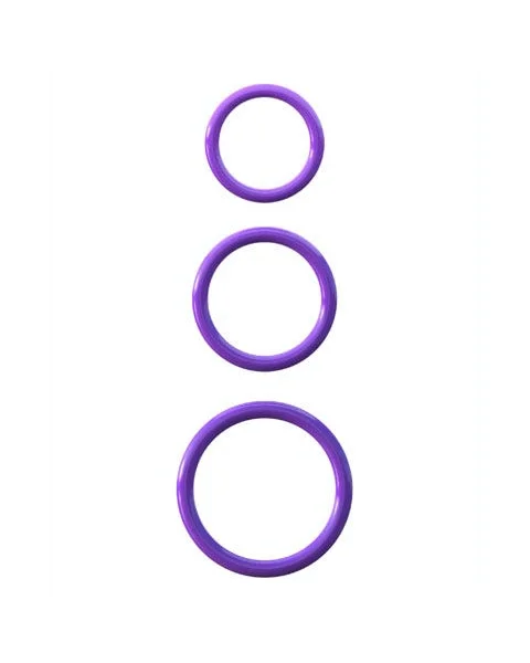 Fantasy C-Ringz Silicone 3-Ring Stamina Set