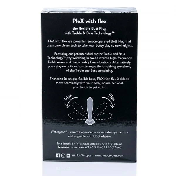 Hot Octopuss Plex with Flex Vibrating Silicone Prostate Massager — image 3 of 14