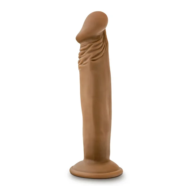 Dr. Skin Small 6 Inch Brown Starter Anal Suction Dildo by Blush Novelties — image 5 of 7