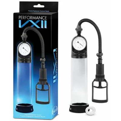 Performance VX2 Male Enhancement Pump Gauge Set for Men by Blush Novelties