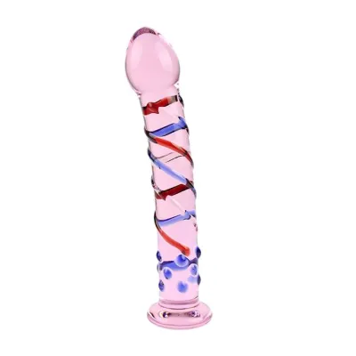 Lucent Flambe Glass Dildo