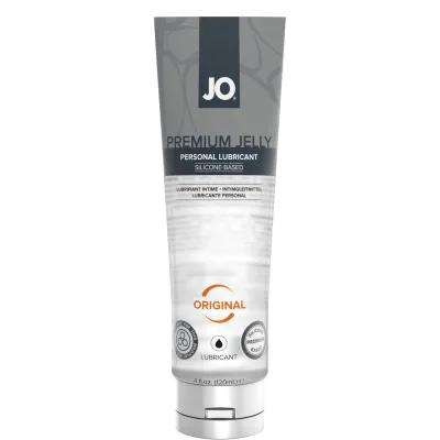 JO Premium Jelly Original Silicone Based Personal Lubricant 4 fl oz