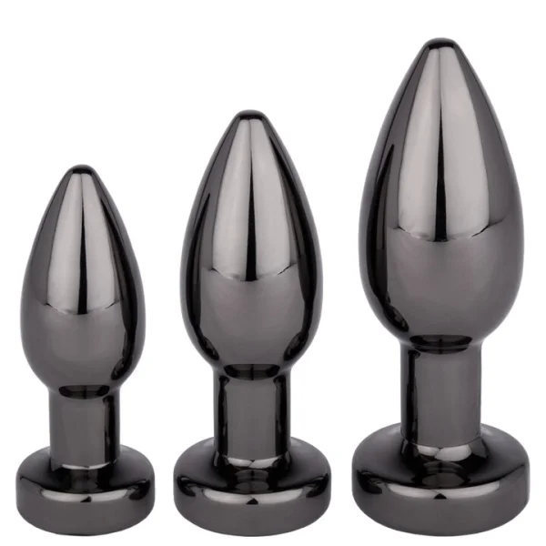 Bondara Booty Blocker 7 Function Metal Vibrating Butt Plug - 3, 3.5 Or 4 Inch