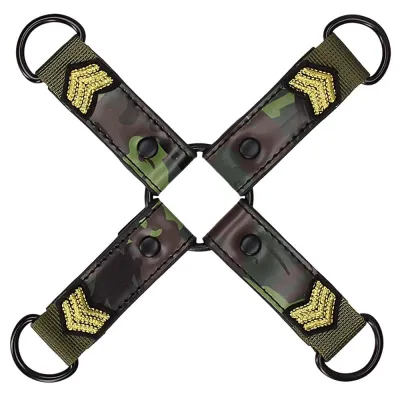 Ouch Army Themed Hogtie Connector