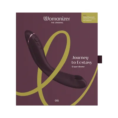 Clitoral Stimulation Womanizer Og G spot Pleasure Air Stimulator Aubergine