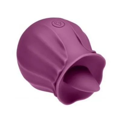 Clitoral Stimulation Cloud 9 Health Wellness Flutter Oral Tongue Stimulator Plum