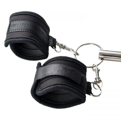Bondara Spreader Bar With Soft Velcro Wrist and Ankle Cuffs
