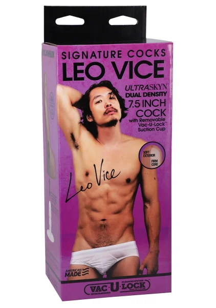 Leo Vice ULTRASKYN 7.5 Inch Vac-U-Lock Cock