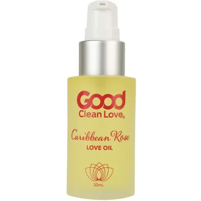 Good Clean Love Caribbean Rose Love Oil 30 ml Pump