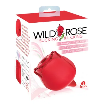 Wild Rose Sucking and Licking Red