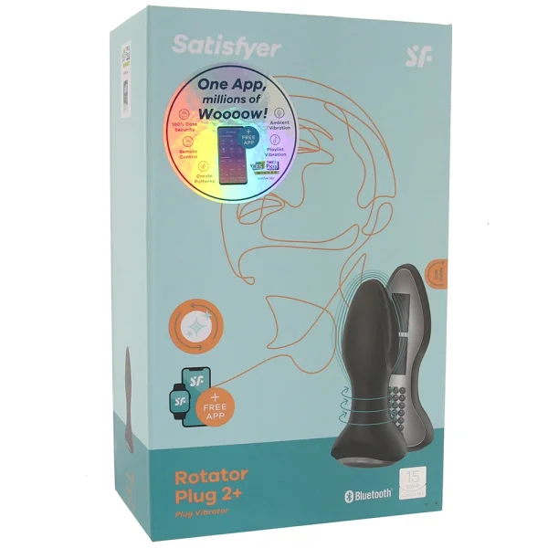 Satisfyer Rotator Plug 2+ App Vibe — image 6 of 12