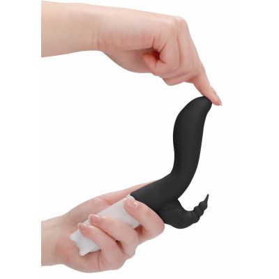 Buzzy Bee Vibrator Black Silicone Sex Toys