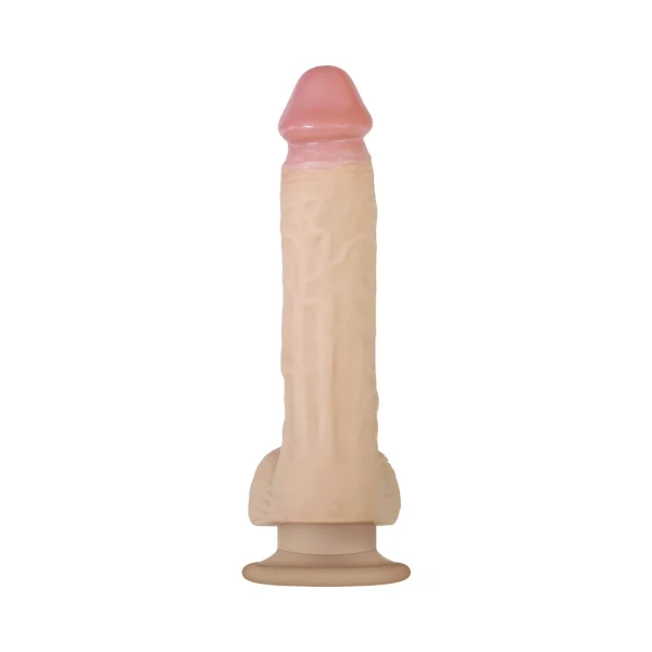 Adam's Rechargeable Thrusting Dildo with Remote Beige — image 5 of 10