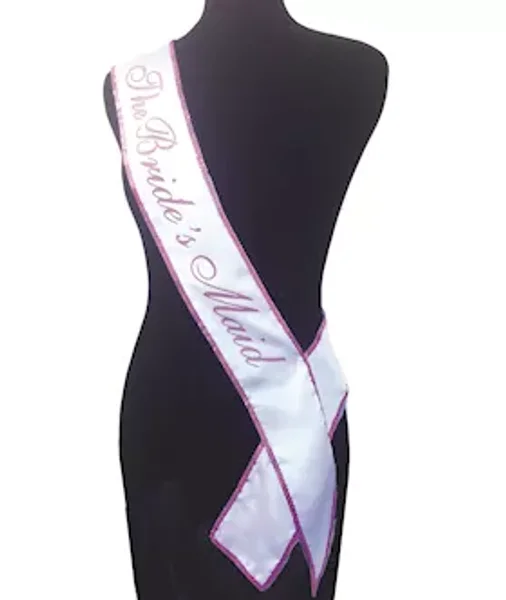 The Bride's Maid Sash
 — image 9 of 9