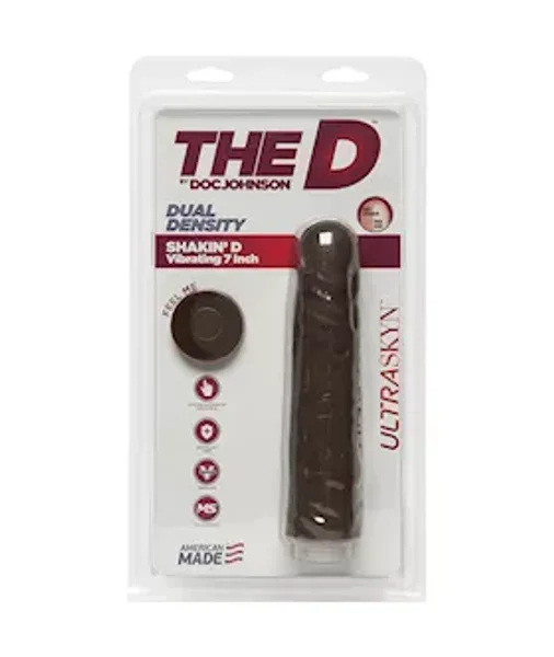 The D - Vibrating Shakin' D - 7 Inch  - Brown - 7 Inch — image 4 of 4
