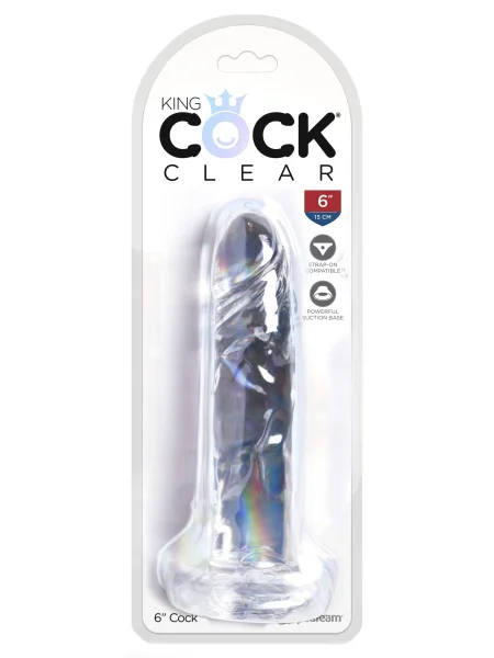 King Cock Clear 6'' Cock
