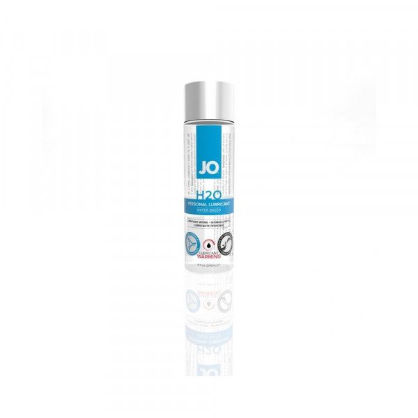 Jo H2O Warming Water Based Lubricant 8 oz