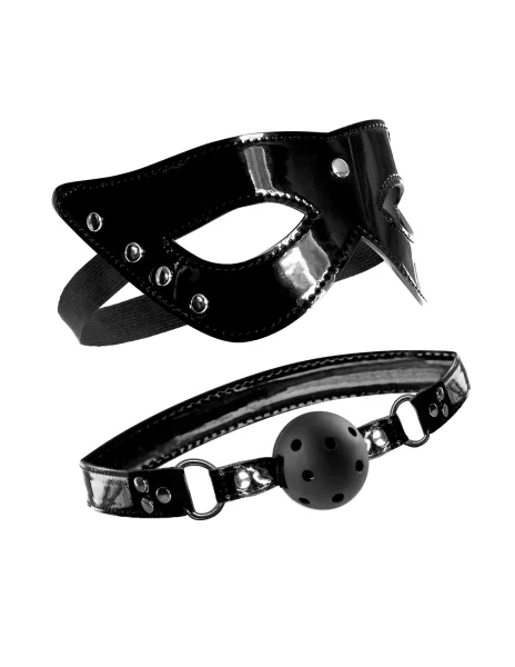 Masquerade Mask & Ball Gag