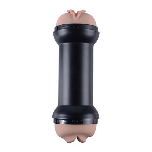 Lovetoy Training Master Double-Sided Stroker Mouth and Vagina Masturbator