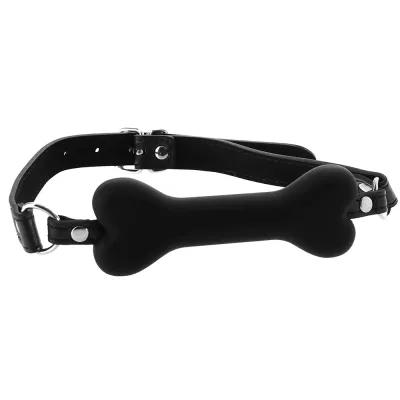 Ouch Puppy Play Silicone Bone Gag