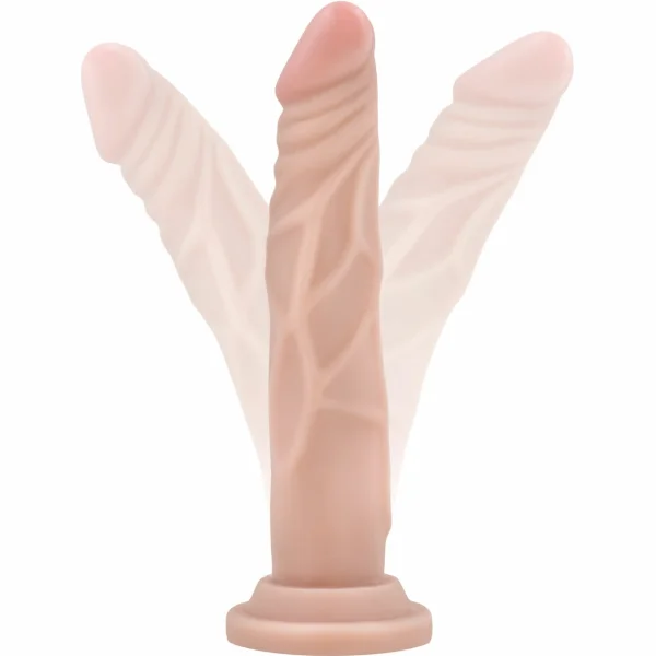 Dr. Skin 7.5 Inch Basic Realistic Dildo With Suction Cup by Blush - Vanilla