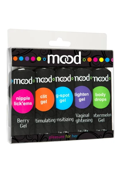Mood Lube Pleasure for Her - Asst. Pack of 5