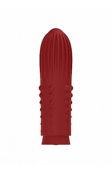 Elegance Lush Turbo Rechargeable Bullet Vibrator Red